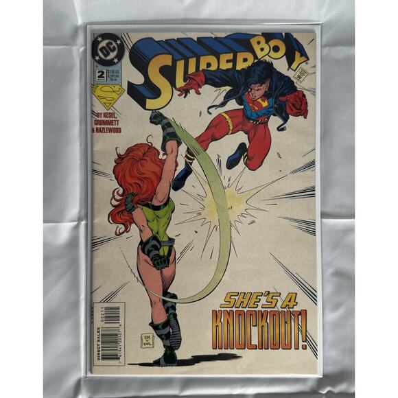 SUPERBOY #2 1994 Mar - DC Comics VF/NM She's A Knockout! - Picture 1 of 8